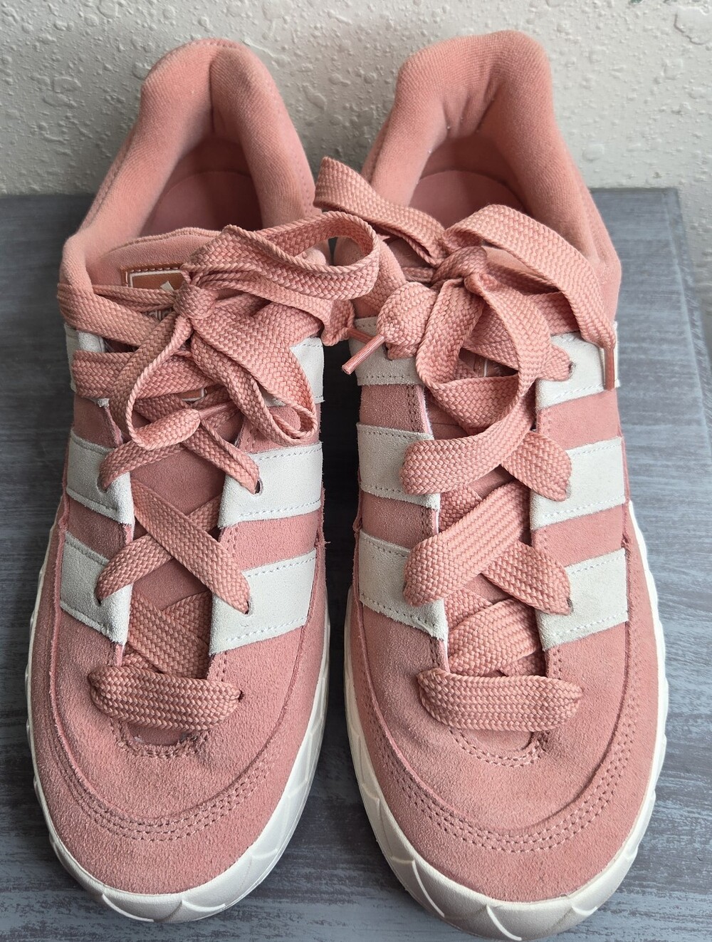 Adidas Adimatic Wonder Clay Men’s Lace-Up Sneakers Size 12 (Bg)